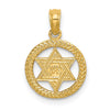 Gold Star of David Pendants