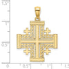 Gold Jerusalem Cross Pendants