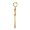Gold Open Cross Pendant