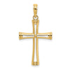 Gold Open Cross Pendant