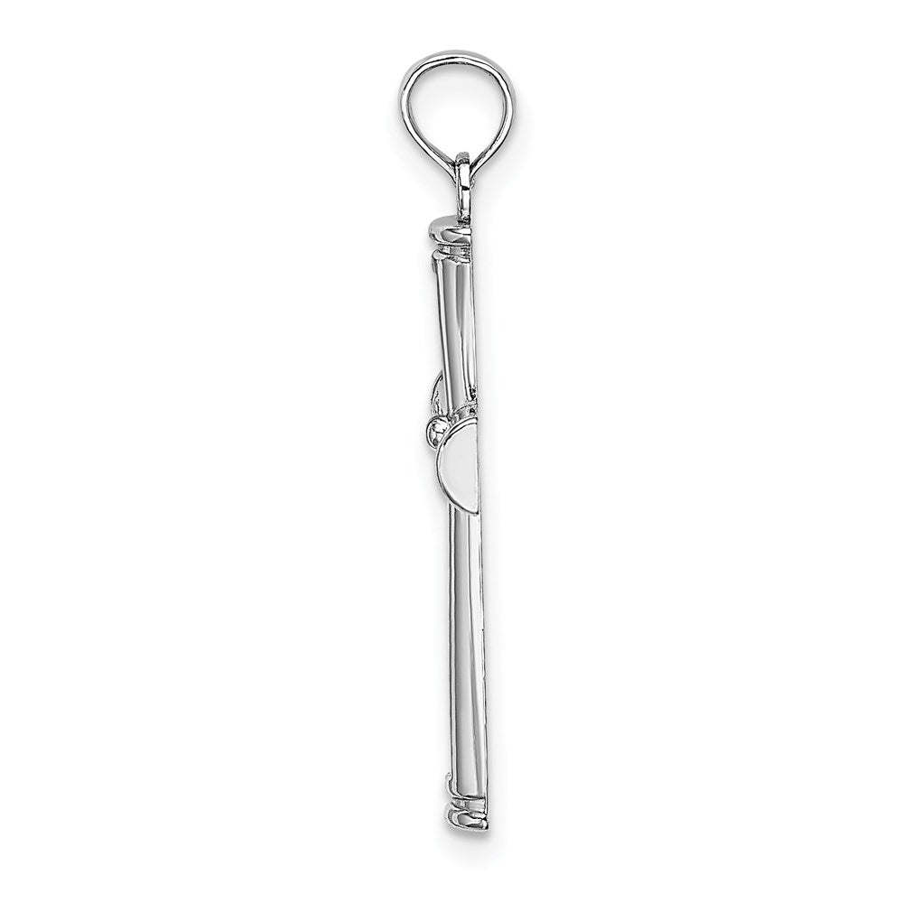 Gold Open Cross Pendant