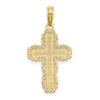 Gold Filigree Cross Pendant
