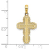 Gold Filigree Cross Pendant