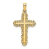 Gold Filigree Cross Pendant