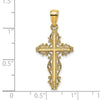 Gold Filigree Cross Pendant