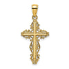 Gold Filigree Cross Pendant