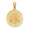 Gold Miraculous Medal Pendants