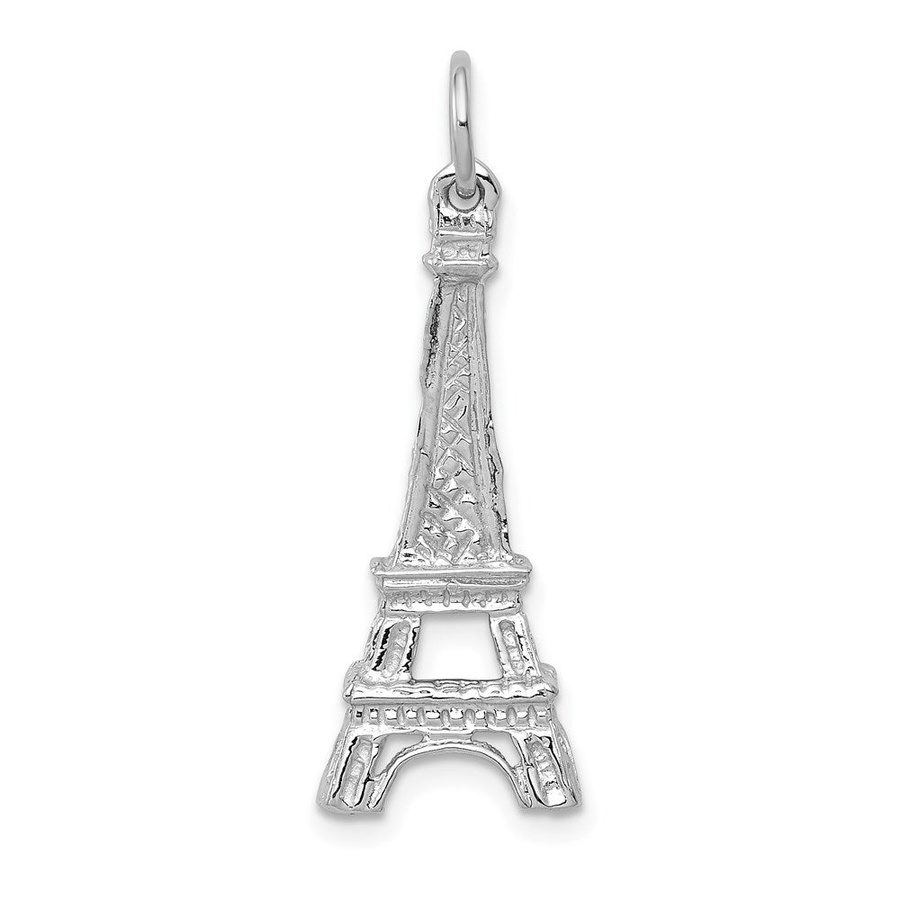Gold Polished Eiffel Tower Pendants