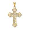 Gold Filigree Cross Pendant