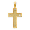 Gold Love Cross Pendants