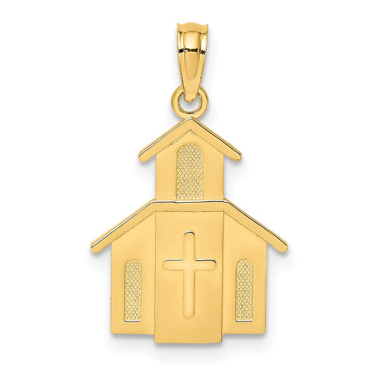 Gold Church Pendants