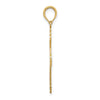 Gold Heart Cross Pendant