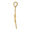 14K Crucifix with Fancy Edges Charm