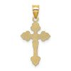 14K Crucifix with Fancy Tips Charm