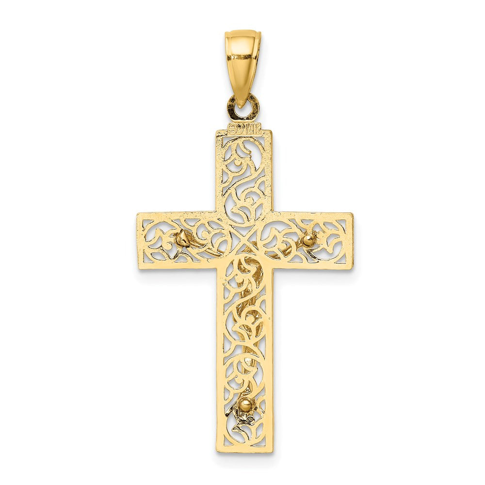 Gold Crucifix Pendant