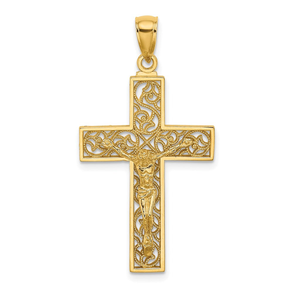 Gold Crucifix Pendant