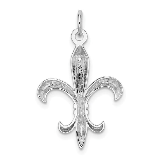 Gold Polished Flue de lis Pendants