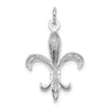 Gold Polished Flue de lis Pendants