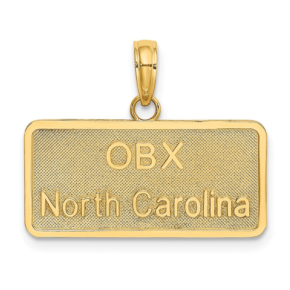 Gold Polished OBX Pendants