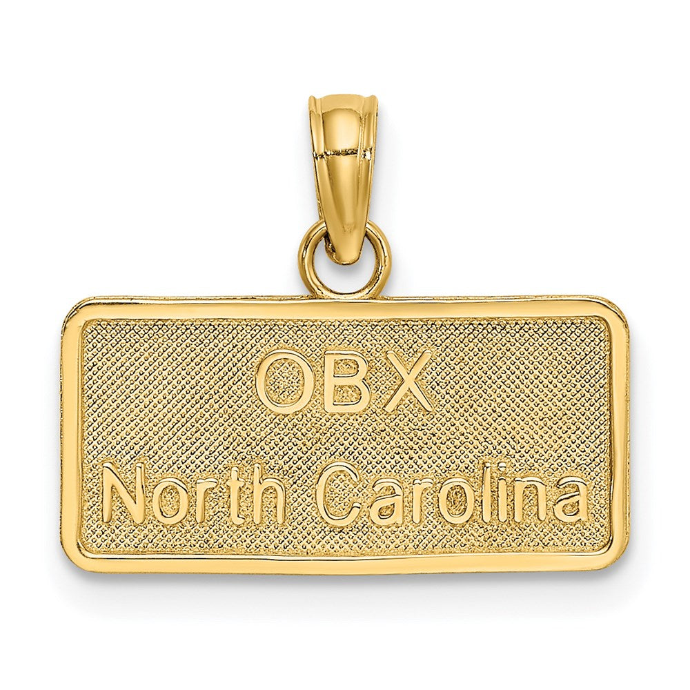 Gold Polished OBX Pendants