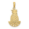 14K BAHAMAS Pineapple Charm