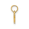 14K Polished OBX Charm