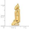 14K MARCO ISLAND Cat Chain Slide