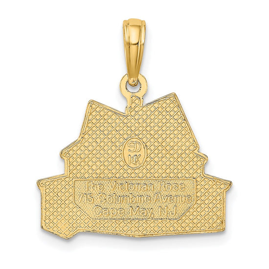 14K The VICTORIAN ROSE - CAPE MAY NJ Charm