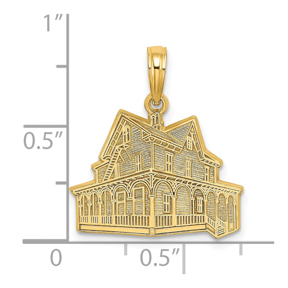 14K The VICTORIAN ROSE - CAPE MAY NJ Charm