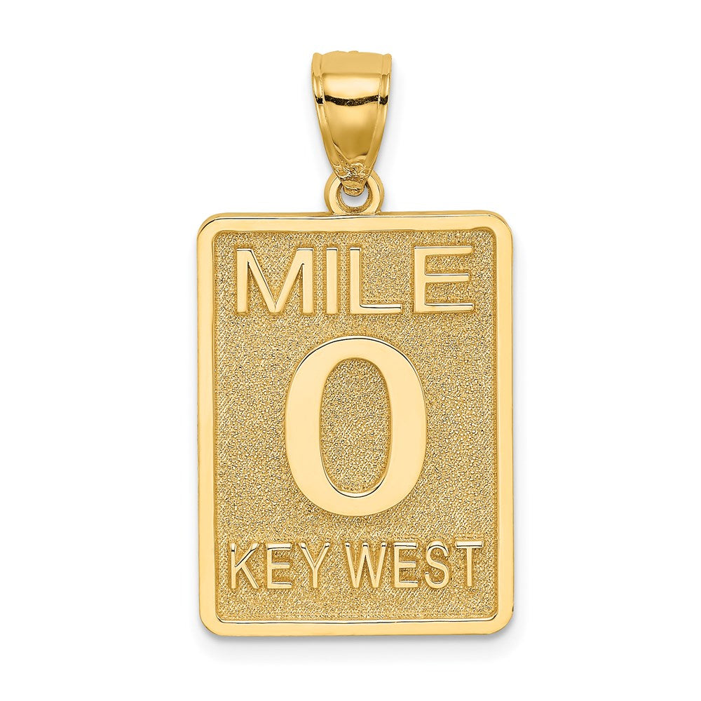 Gold Polished Key West Pendants
