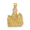14K 3-D CHARLESTON Rainbow Row Buildings Charm