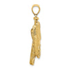 Gold Polished Sports Pendants