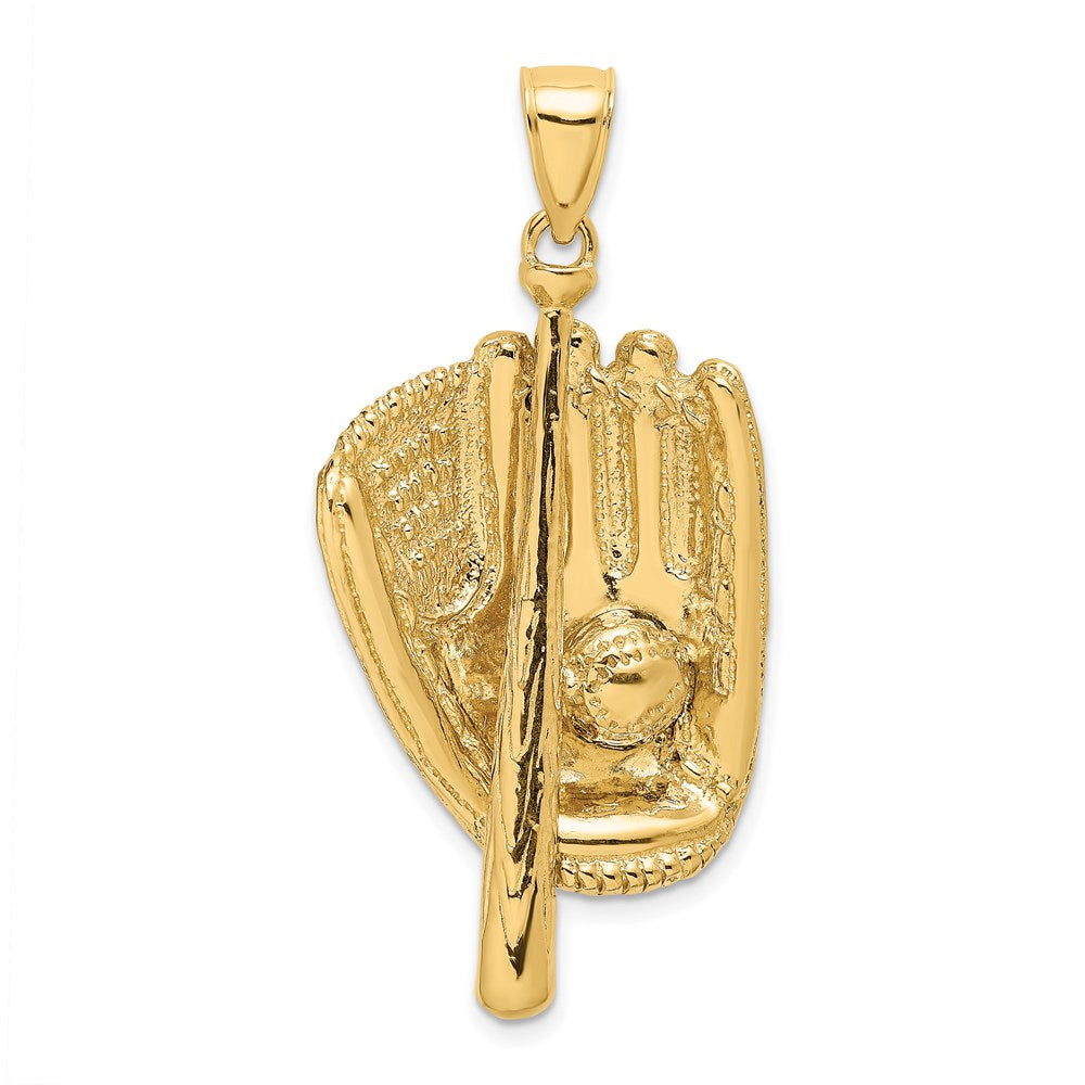 Gold Polished Sports Pendants