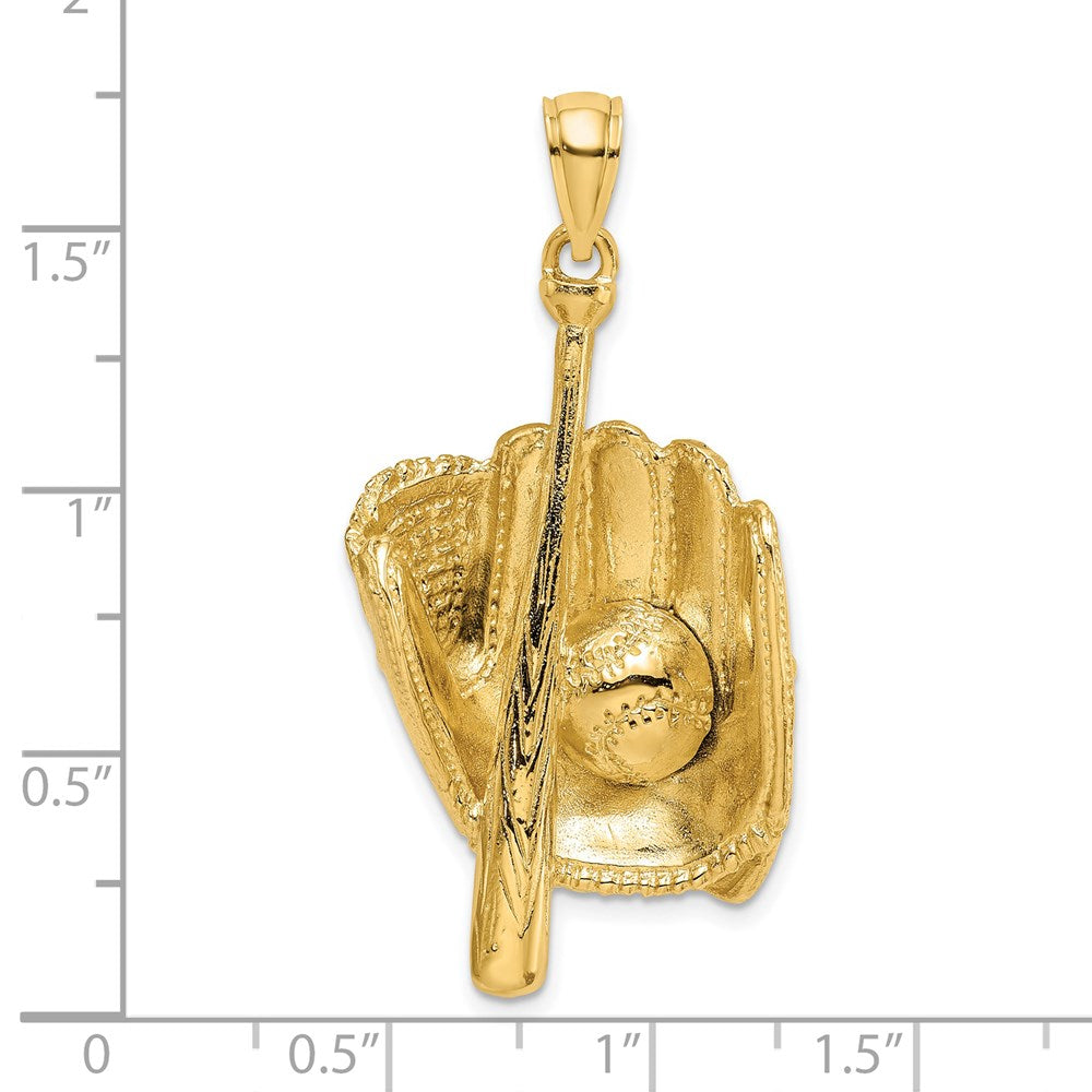 Gold Polished Sports Pendants