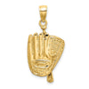 Gold Polished Sports Pendants