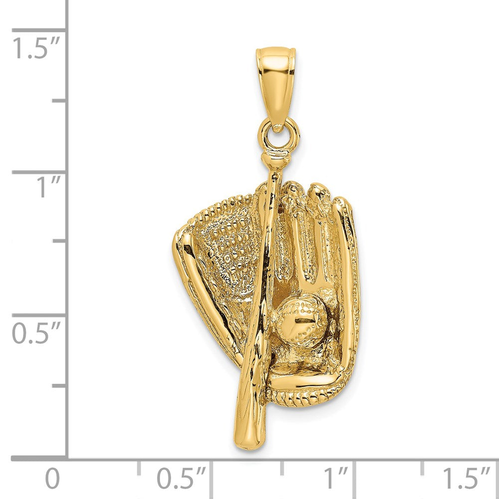 Gold Polished Sports Pendants
