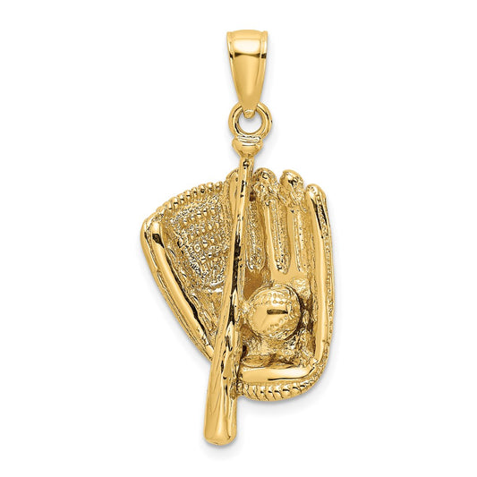 Gold Polished Sports Pendants