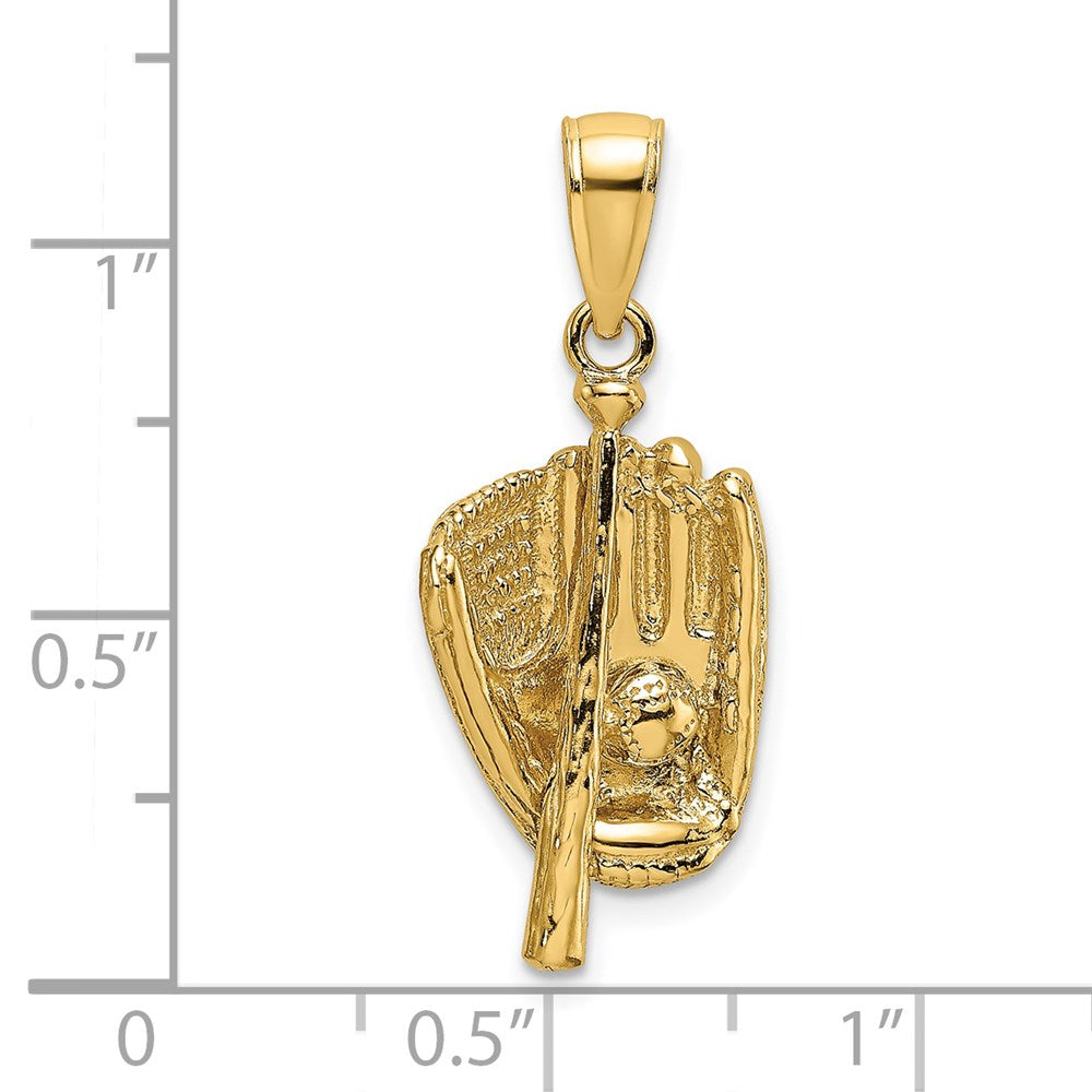 Gold Polished Sports Pendants