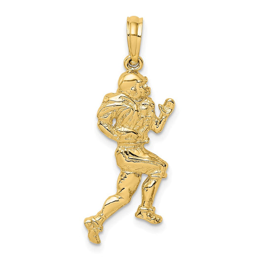 Gold Polished Sports Pendants
