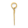 14K I HEART GOLF Club and Ball Charm