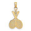 Gold Polished Golf Pendants