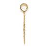 Gold BEST FRIENDS Break Apart Heart 2-Piece Pendant