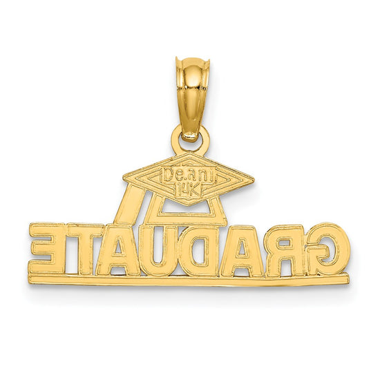 Gold Polished Graduation Pendants