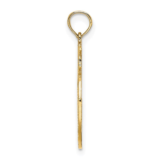14K New York Skyline in Apple Charm