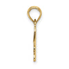 14k I'D RATHER BE FLYING Charm