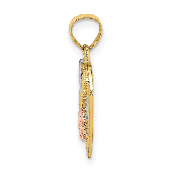 Gold Two-tone #1 Grandma Pendant