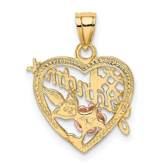 Gold Two-tone #1 Grandma Pendant
