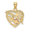 Gold Two-tone #1 Grandma Pendant