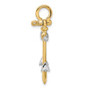Gold Polished Anchor Pendants