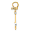 Gold Polished Anchor Pendants